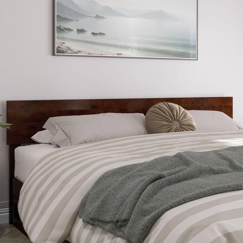 Wesley Platform Bed with Panel Footboard and Storage Drawers