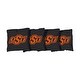 preview thumbnail 1 of 1, Oklahoma State Cowboys Black Cornhole Bags All-Weather Resin Filled