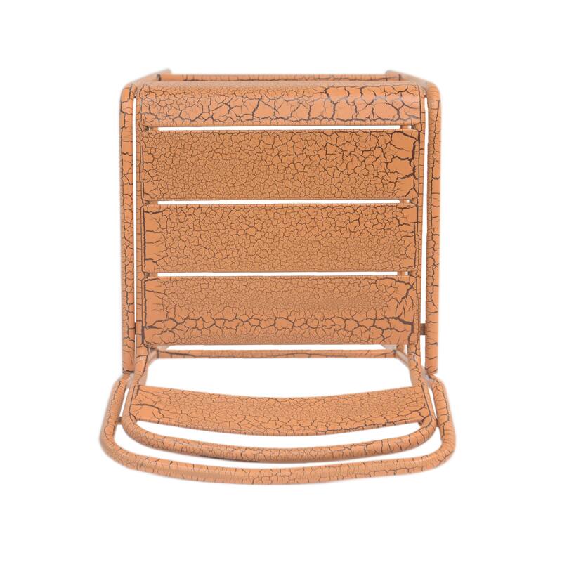Carmella Outdoor Barstool - Orange (Excluding the table)