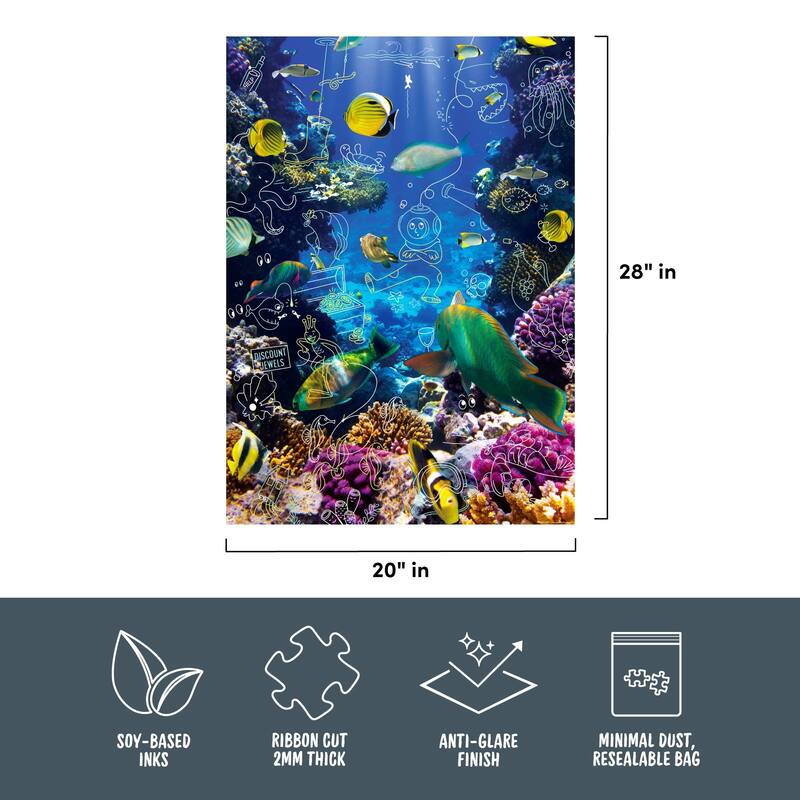 Fred 1000 Piece Artistic Puzzle