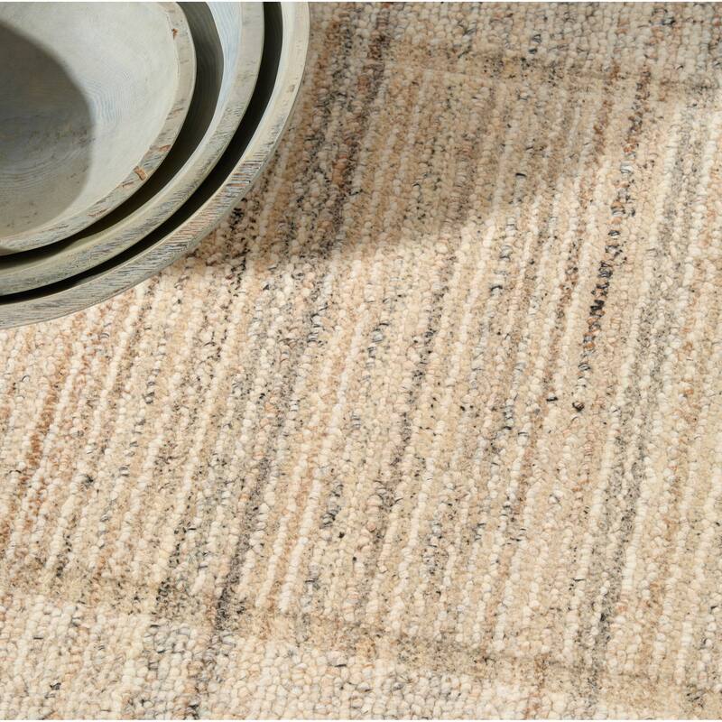 Calvin Klein CK082 Ridge Handwoven Farmhouse Indoor Rug