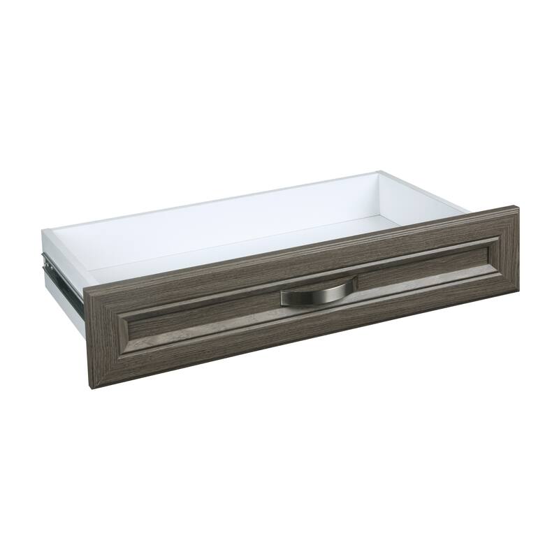 ClosetMaid SuiteSymphony 25-inch Wide x 5-inch High Drawer - Graphite Grey