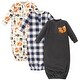 preview thumbnail 2 of 0, Touched by Nature Infant Boy Organic Cotton Gowns, Constellation Preemie-Newborn - Forest