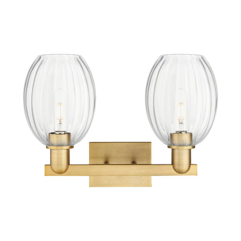 Innovations Lighting Downtown Urban - Preston - 2 Light 16" Bell Shade Bath Vanity Light