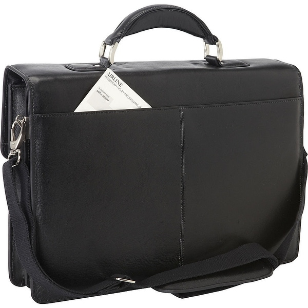 mens leather portfolio case