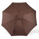preview thumbnail 7 of 10, Holme 9-foot Steel Market Patio Umbrella with Tilt-and-Crank