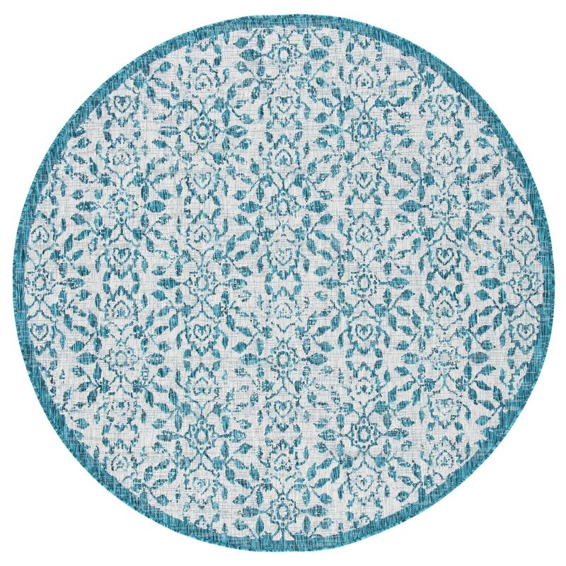 SAFAVIEH Courtyard Gweneth Indoor/ Outdoor Waterproof Patio Backyard Rug