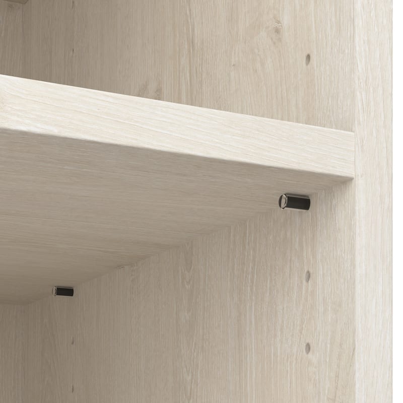 Versatile 86W Closet Organizer with Drawers by Bestar