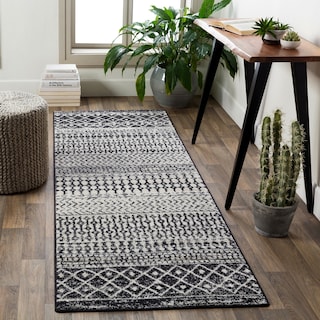 Livabliss Edie Bohemian Geometric Area Rug