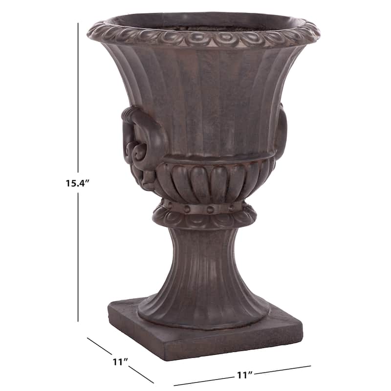 SAFAVIEH Outdoor Living Arden Planter Pot - 11"W x 11"D x 15"H