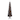 Puleo International 6 ft. Pre-Lit Black Tinsel Artificial Tree