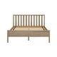 preview thumbnail 15 of 20, Max and Lily Scandinavian Queen-Size Bed with Slatted Headboard