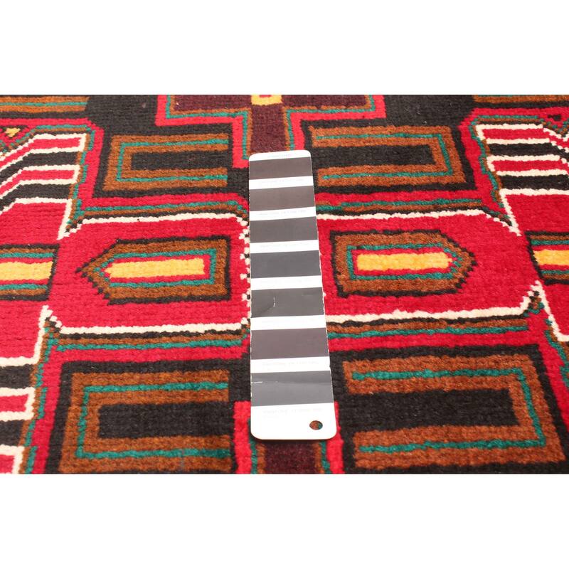 ECARPETGALLERY Hand-knotted Teimani Black Wool Rug - 2'11 x 5'0