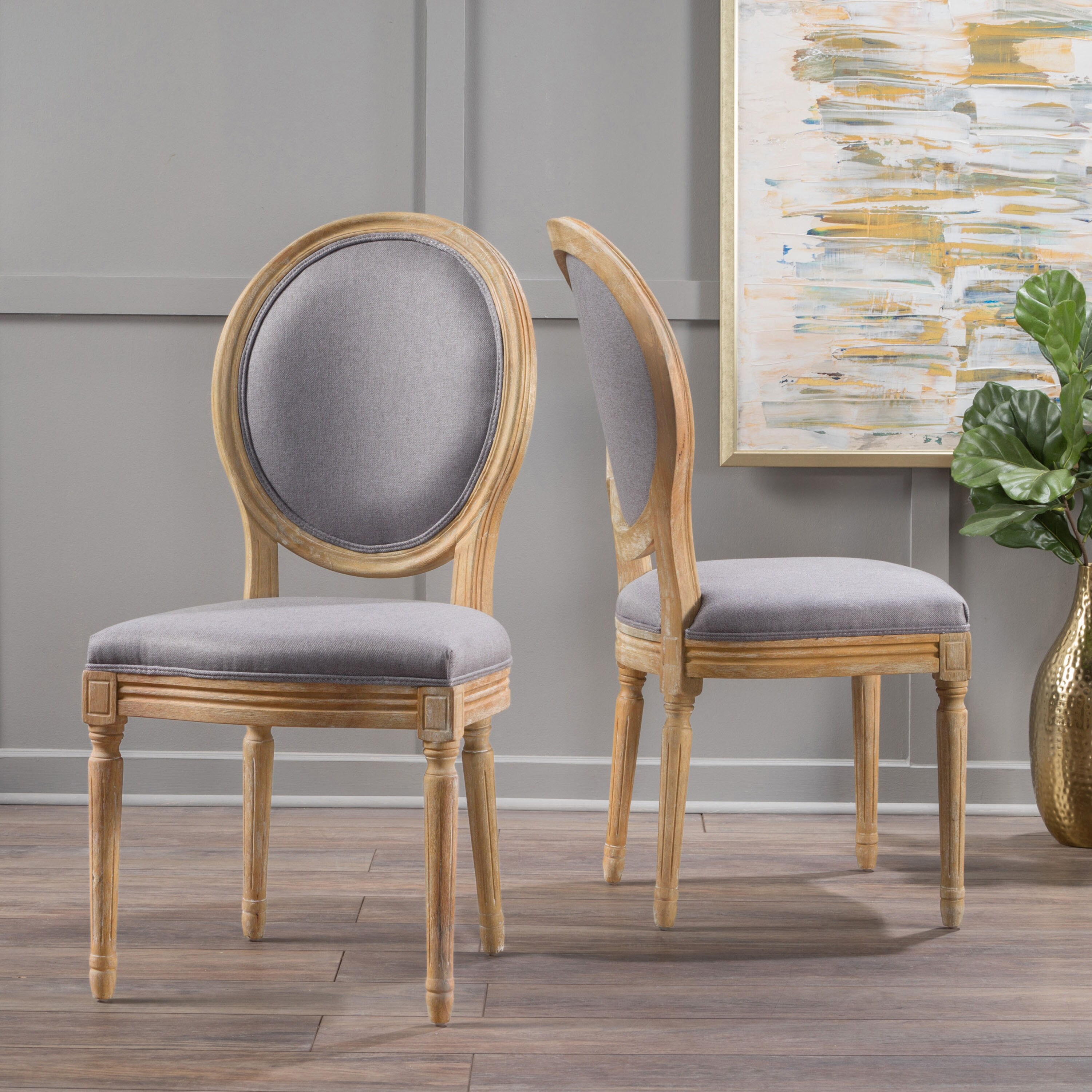 Phinnaeus french country dining hot sale chairs by christopher knight home