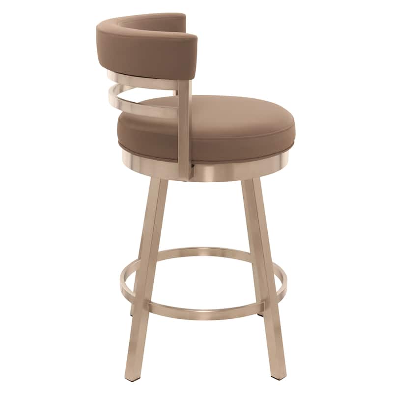 Tempo Furniture Camden Swivel 26" Counterstool w/ Fully Welded Metal Frame (Commercial Grade) by Furnish Theory (Various Colors)