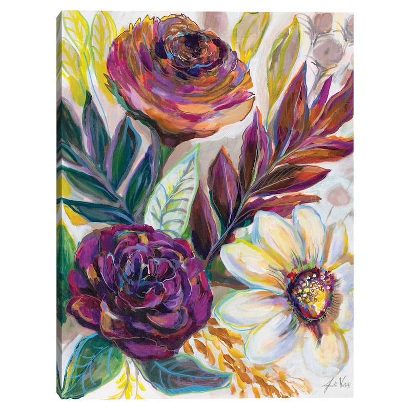 Festive Season III by Jeanette Vertentes Canvas Art Print