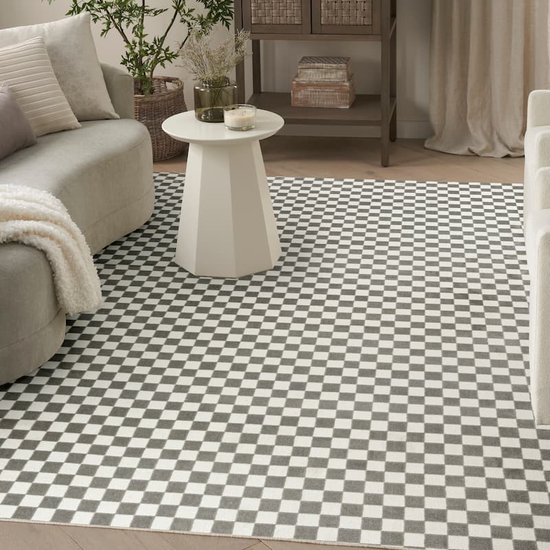 Nourison Serenity Home Indoor only Geometric Area Rug