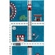 preview thumbnail 55 of 67, SAFAVIEH Carousel Kids Koika Neighborhood Road Rug