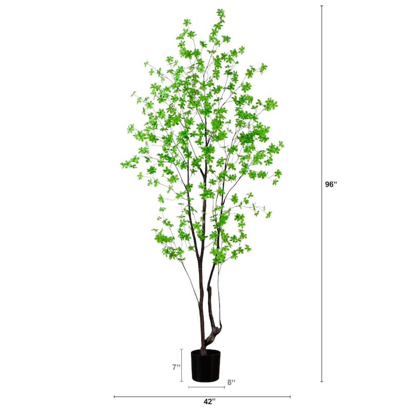 Enkianthus Artificial Potted Tree - 8'
