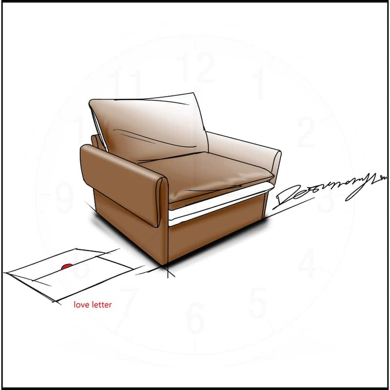 Oversized Armchair Lounge Chair