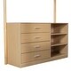 preview thumbnail 35 of 108, Kids Loft Bed Elegance Teddy Fleece Loft Bed with Full Length Guardrail, Storage Shelf, 4 Drawers, and Convertible Desk
