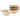 Certified International Gold Coast 3-Dset of 4 Sunflower Ice Cream Bowls - 6.25" Diam x 2.5"