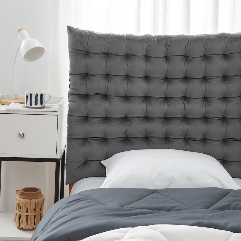 Rainha® Cushion Tufted College Headboard by DormCo