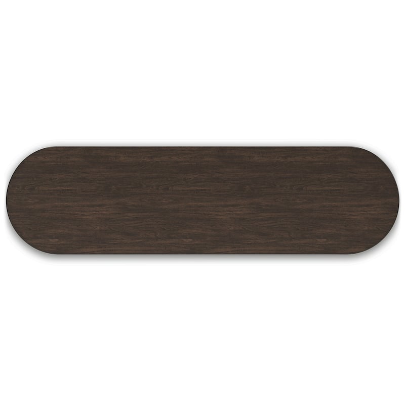 Signature Design by Ashley Korestone Warm Brown 60" Credenza - 57.88"W x 16"D x 34"H