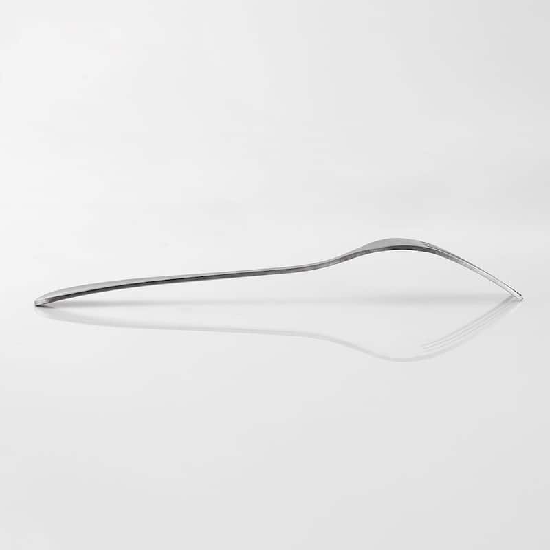 Restauant Kitchen Stainless Steel Dinner Serving Fork Silver Tone 8 Inches - Silver Tone