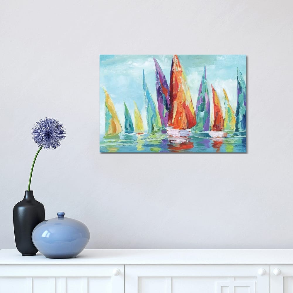 iCanvas "Fine Day Sailing I" by Nan Canvas Print