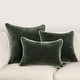 preview thumbnail 17 of 130, Villa by Classic Home Harriet Velvet Throw Pillow