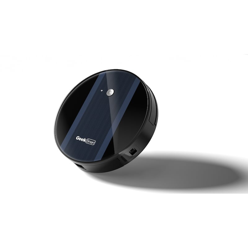 Anmytek Ultra-Thin Smart Robot Vacuum Cleaner 1800Pa Strong Suction Self-Charging Wi-Fi App Control 100min Runtime