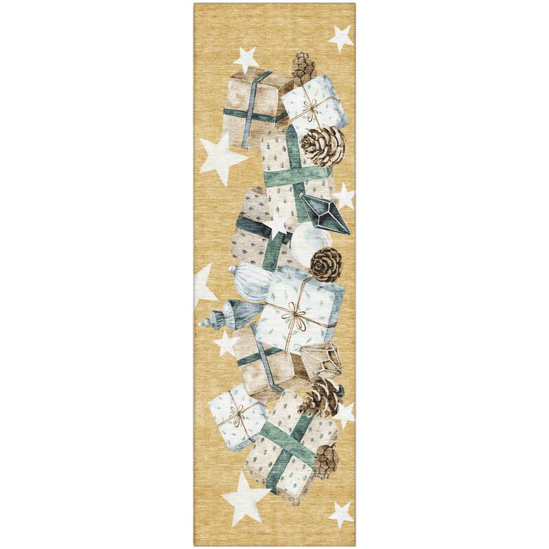 Premium Washable Super Soft Christmas Presents Mayfield Rug