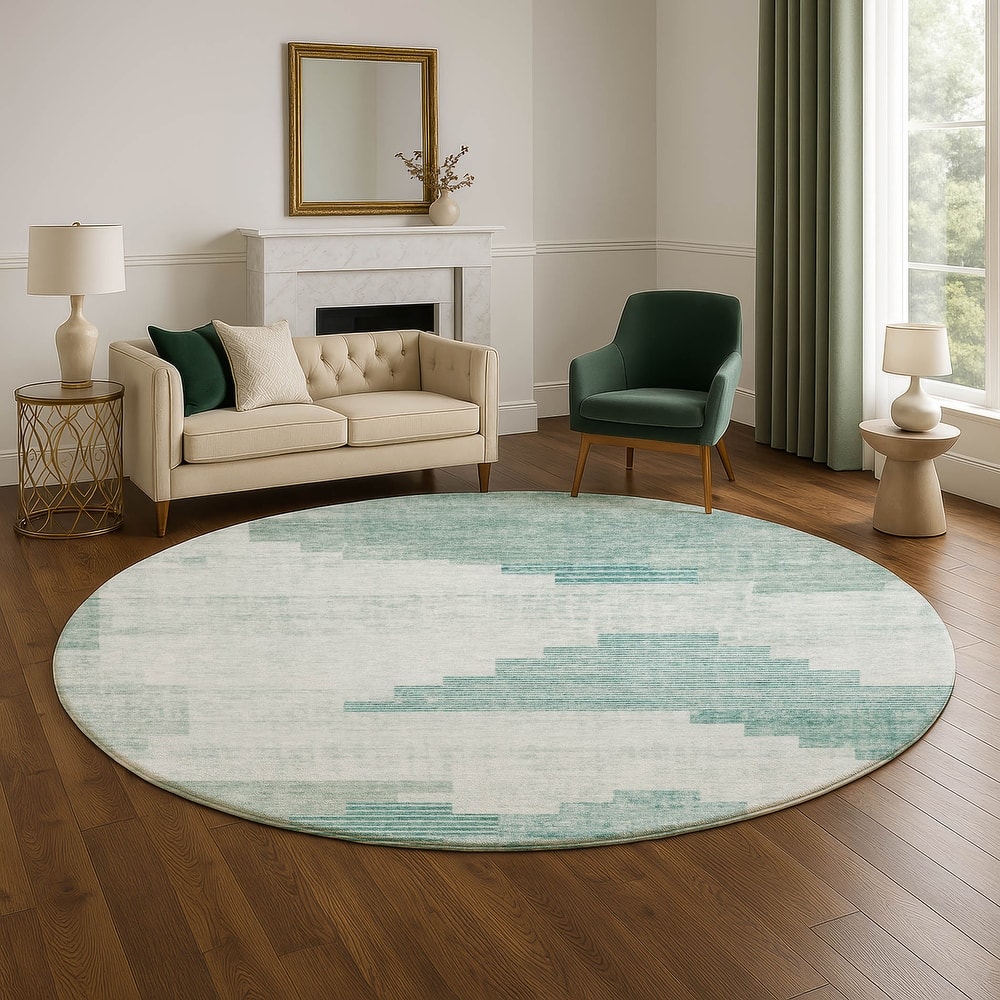 Premium Washable Super Soft Geo Global Mayfield Rug