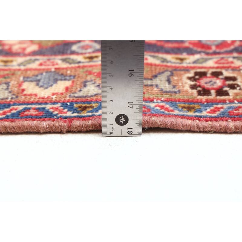 ECARPETGALLERY Hand-knotted Antalya Vintage Red Wool Rug - 7'10 x 11'0