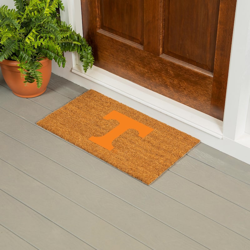 University of Tennessee Full Color Indoor/Outdoor Coir Mat - 28" x 16"