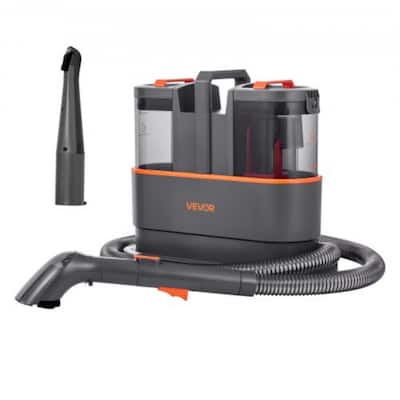 Portable Carpet Cleaner Machine with Powerful 450W Suction and Dual Tank Crevice Tool - 15.16” x 7.48” x 12.91”