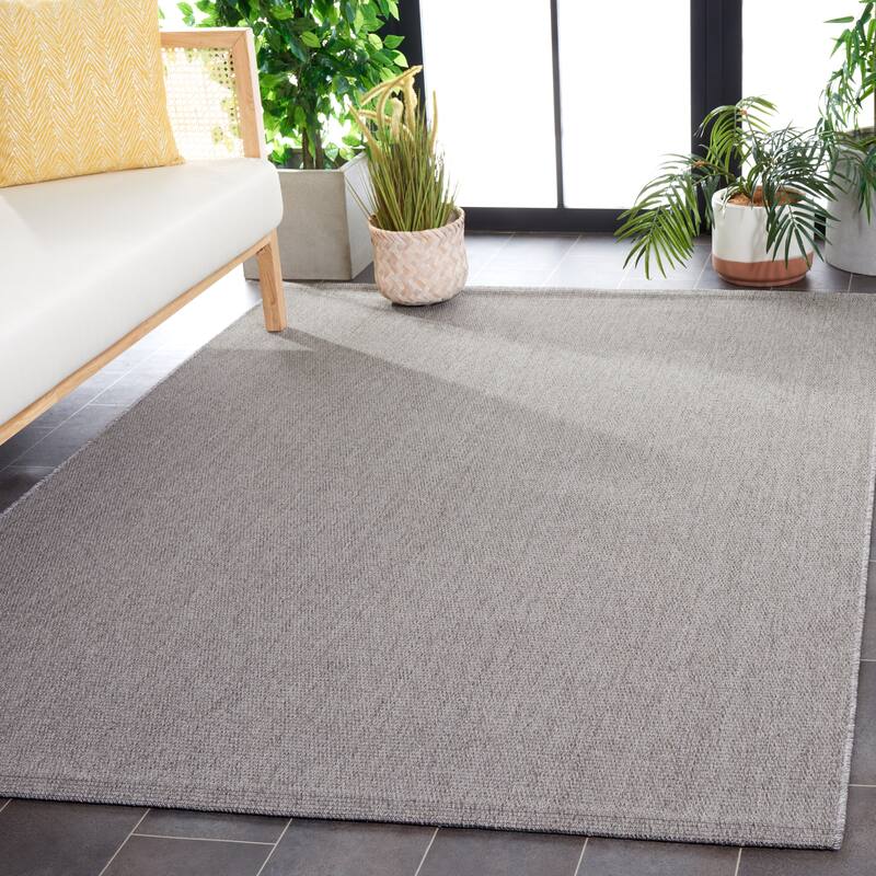 SAFAVIEH Sisal All-Weather Ajrie Indoor/Outdoor Waterproof Patio Backyard Rug