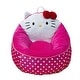 preview thumbnail 1 of 3, Sanrio Hello Kitty Kids Foam Filled Bean Bag Chair