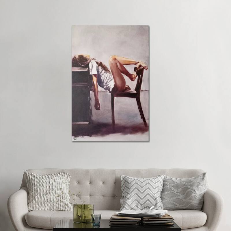 iCanvas "Lazy" by Igor Shulman Canvas Print - 48x32x1.5