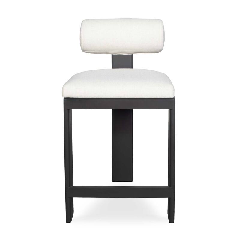 Uttermost Bolster Back Outdoor Stool