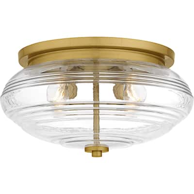 Gatonby 4-Light Brushed Gold Flush Mount
