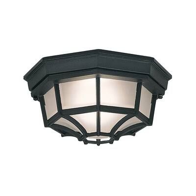 Designers Fountain 1 Light 10" Flush Mount Marine Style Lantern