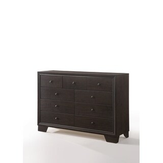 Dresser with 9 Drawers in Espresso - Bed Bath & Beyond - 37784643