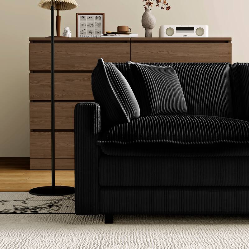 Modular Sectional Sofa,Deep Seat Couch
