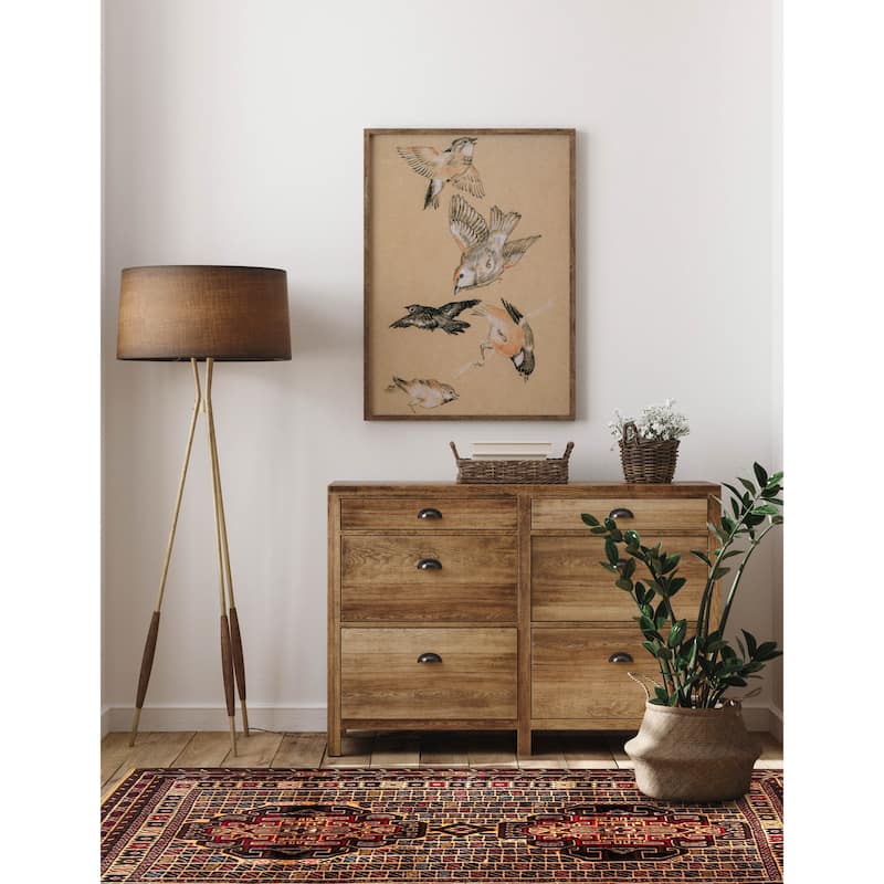 Teimani Brown Rug 2'11" x 4'11" - 2'11 x 4'11