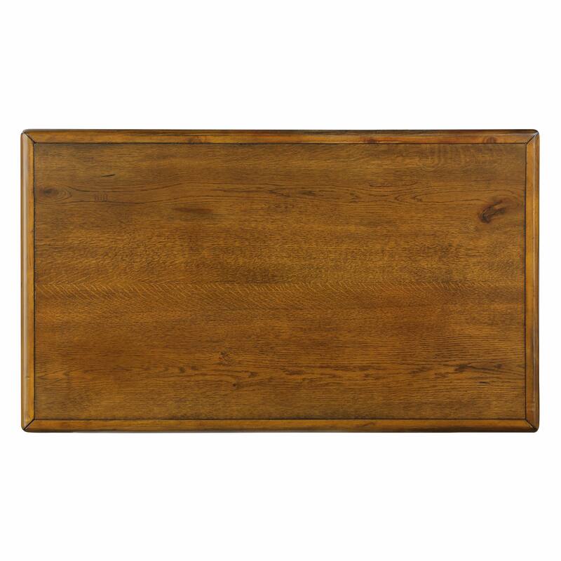 40" Solid Wood Rectangle Coffee Table with 4 Drawers