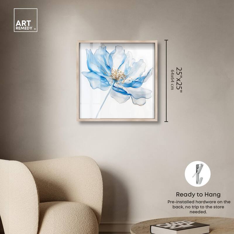 Glacier Ghost Blossom Shadowbox by Art Remedy