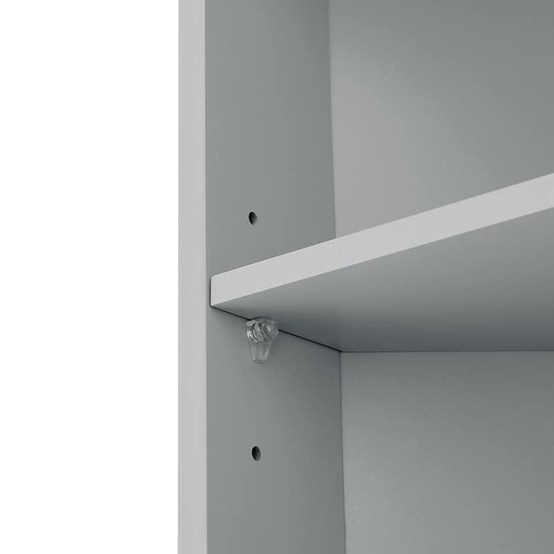 Corner Bathroom Storage Cabinet with Two Doors