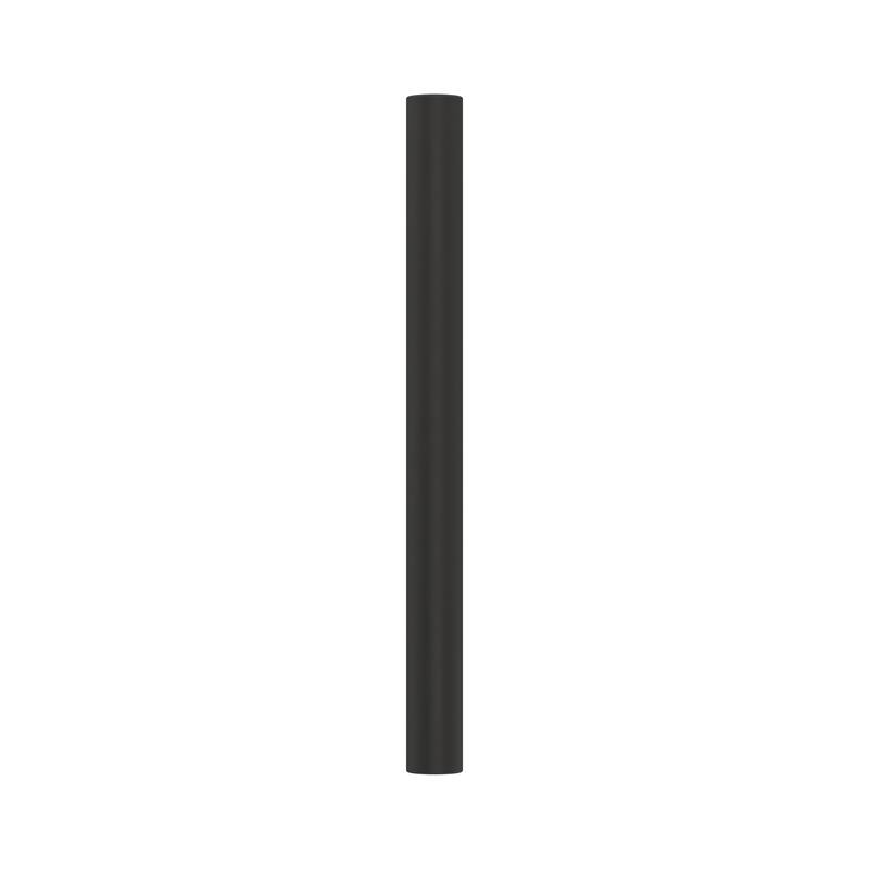 Versa 5-1/16 in (128 mm) Center-to-Center Matte Black Cabinet Pull - 5.0625